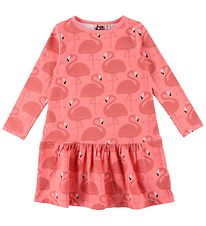 DYR-Cph Kjole - DYRZanzi - Coral m. Flamingoer