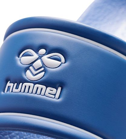 Hummel Badesandaler - Pool Slide JR - Dazzling Blue