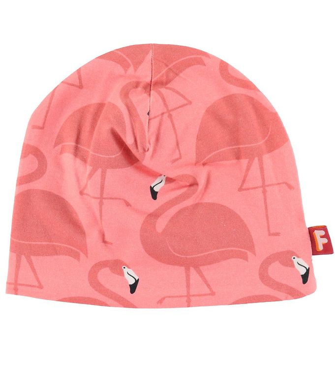 DYR-Cph Hue - DYRLoeve - Vendbar - Warm Rose/Coral m. Flamingoer