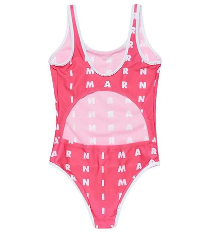 Marni Badedragt - Pink m. Hvid
