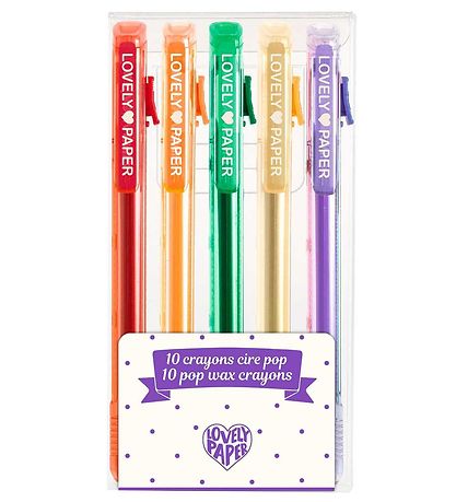 Djeco Farveblyanter - 5 stk. - Pop Wax Djeco Farveblyanter - 5 stk. - Pop Wax