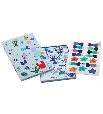Djeco Højdemåler - Ophæng - Aquatic Life Djeco Højdemåler - Ophæng - Aquatic Life