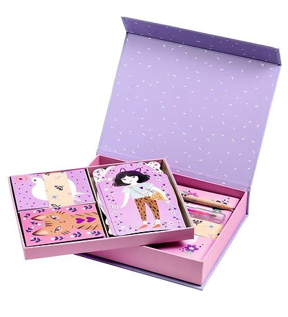 Djeco Brevpapir - 67 Dele - Lucille Djeco Brevpapir - 67 Dele - Lucille