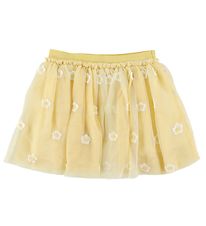 Stella McCartney Kids Tylnederdel - Gul m. Blomster Stella McCartney Kids Tylnederdel - Gul m. Blomster