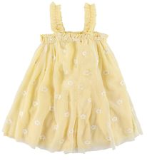 Stella McCartney Kids Tylkjole - Gul m. Blomster Stella McCartney Kids Tylkjole - Gul m. Blomster