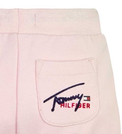 Tommy Hilfiger Shorts - Script Logo - Faint Pink