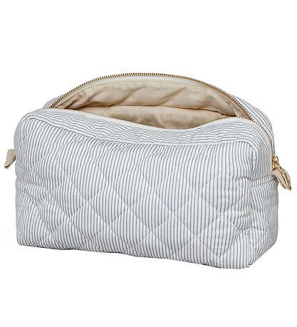 Cam Cam Toilettaske - Quilted - Classic Stripes Blue