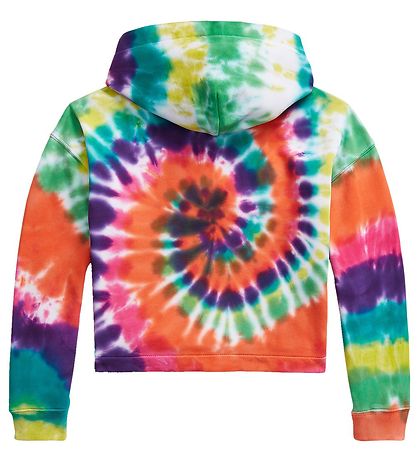 Polo Ralph Lauren Hættetrøje - Cropped - Summit - Rainbow