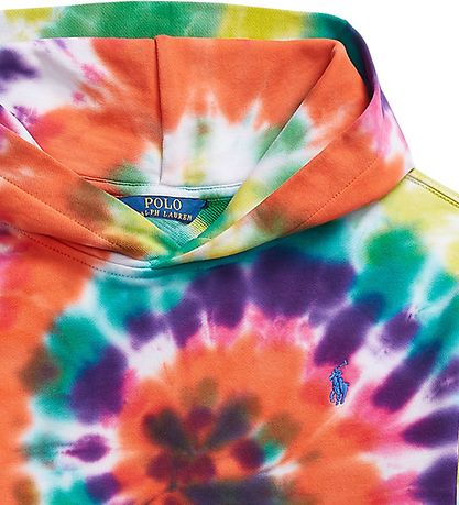 Polo Ralph Lauren Hættetrøje - Cropped - Summit - Rainbow Polo Ralph Lauren Hættetrøje - Cropped - Summit - Rainbow
