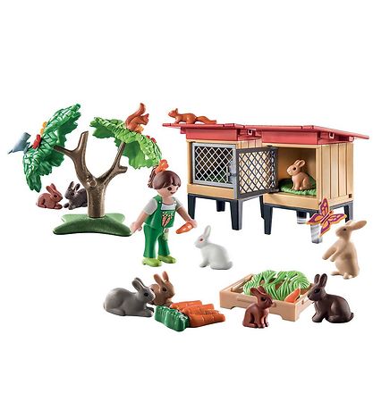 Playmobil Country - Rabbit Hutch - 71252 - 41 Parts