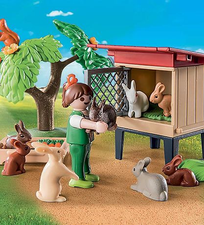 Playmobil Country - Rabbit Hutch - 71252 - 41 Parts