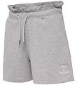 Hummel Shorts - hmlJasmin - Gråmeleret Hummel Shorts - hmlJasmin - Gråmeleret