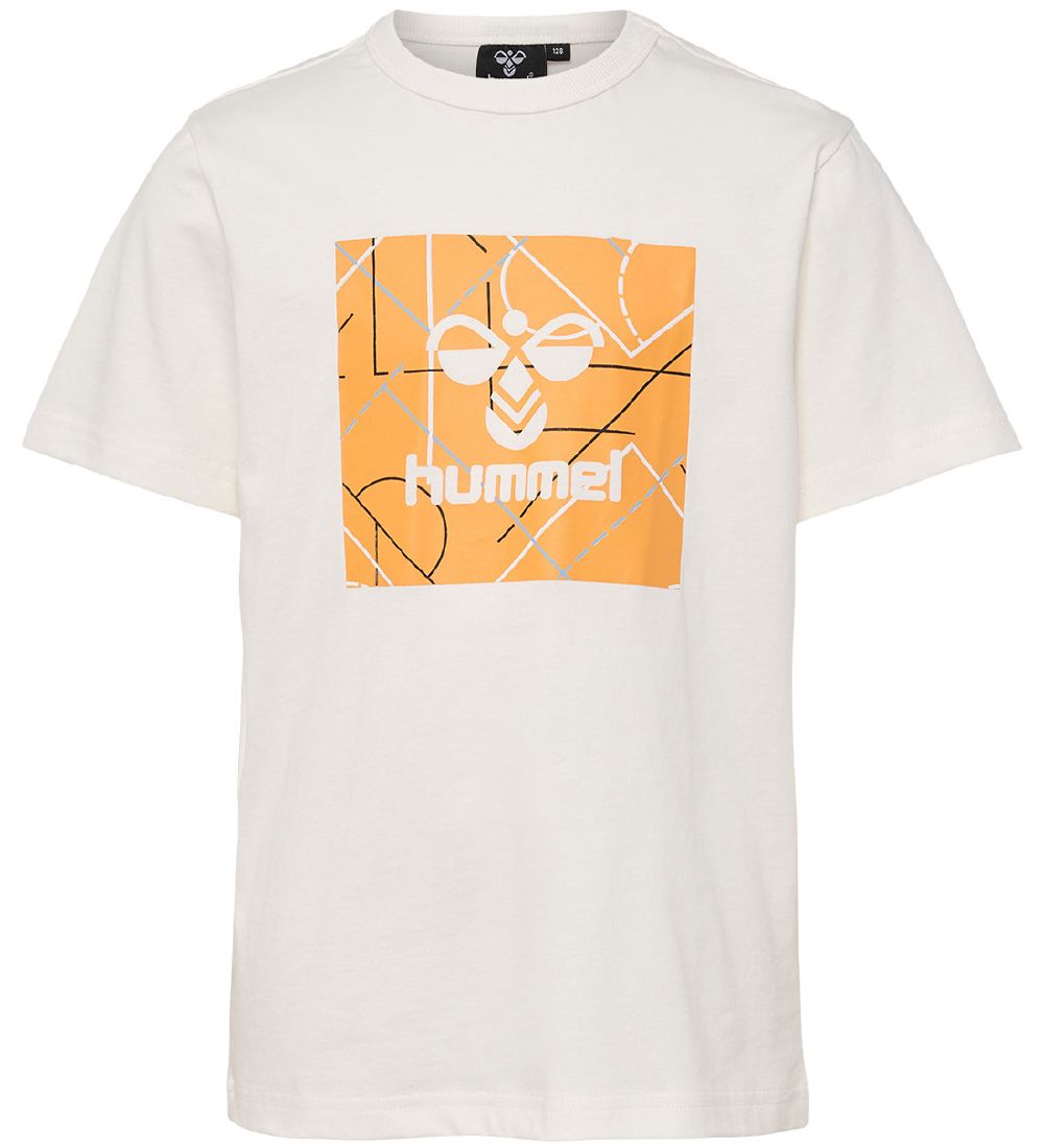 Hummel T-Shirt - hmlAdam - Marshmallow - Hummel - 5 Jahre (110) - T-Shirts