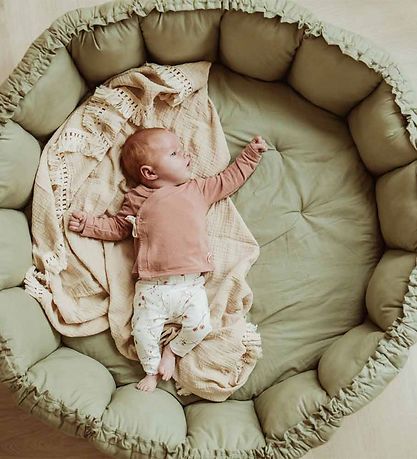 Play&Go Legetæppe - 3-i-1 - Ø130 cm - Meadow Green Play&Go Legetæppe - 3-i-1 - Ø130 cm - Meadow Green