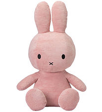 Bon Ton Toys Bamse - 33 cm - Miffy Sitting - Corduroy Pink Bon Ton Toys Bamse - 33 cm - Miffy Sitting - Corduroy Pink