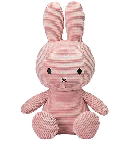 Bon Ton Toys Bamse - 33 cm - Miffy Sitting - Corduroy Pink Bon Ton Toys Bamse - 33 cm - Miffy Sitting - Corduroy Pink