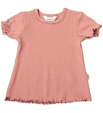 Joha T-shirt - Rib - A-shape - Rosa Joha T-shirt - Rib - A-shape - Rosa