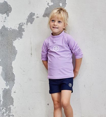 Color Kids Badebluse - UV40+ - Lavender Mist Color Kids Badebluse - UV40+ - Lavender Mist