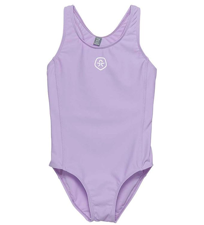 Color Kids Pige Badedragt - Lavender Mist - 92
