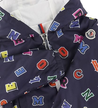 Moncler Jacke - Carlin - Navy m. Buchstaben