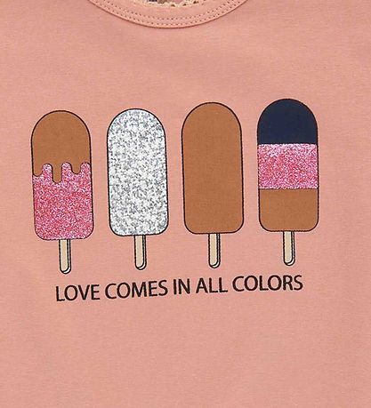 The New Siblings Bluse - TnsGulian - Peach Beige The New Siblings Bluse - TnsGulian - Peach Beige