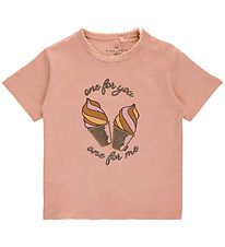 The New Siblings T-shirt - TnsGinnie - Peach Beige The New Siblings T-shirt - TnsGinnie - Peach Beige