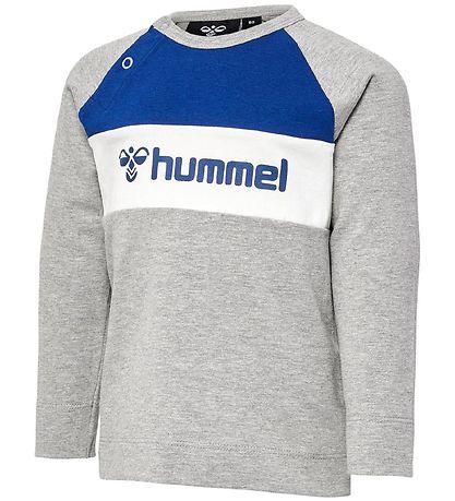 Hummel Bluse - hmlMurphy - Gråmeleret Hummel Bluse - hmlMurphy - Gråmeleret