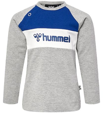 Hummel Bluse - hmlMurphy - Gråmeleret Hummel Bluse - hmlMurphy - Gråmeleret