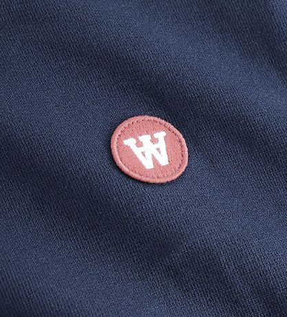 Wood Wood Sweatshirt - Tye - Navy Wood Wood Sweatshirt - Tye - Navy