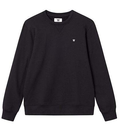 Wood Wood Sweatshirt - Tye - Sort Wood Wood Sweatshirt - Tye - Sort