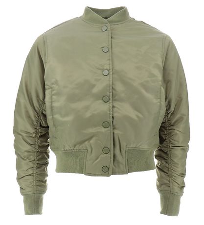 Grunt Bomberjakke - Fatime - Grøn Grunt Bomberjakke - Fatime - Grøn