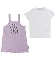 Moncler Spencer/T-shirt - Purple/White Moncler Spencer/T-shirt - Purple/White