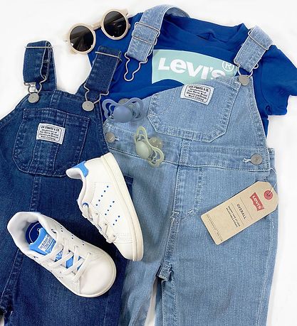 Levis Smækbukser - Denim Shortall - Plato Levis Smækbukser - Denim Shortall - Plato