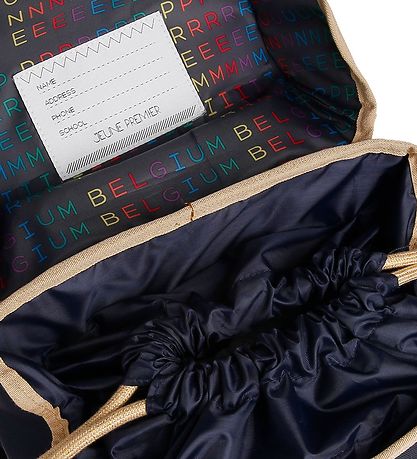 Jeune Premier Skoletaske - Unicorn Gold