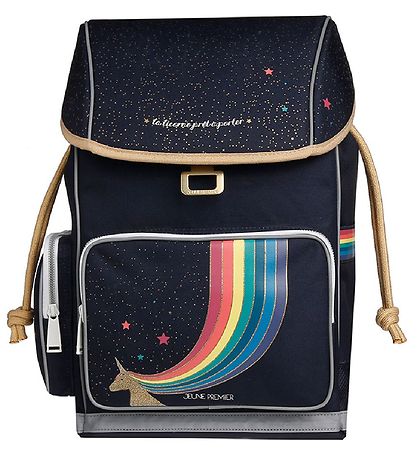 Jeune Premier Skoletaske - Unicorn Gold Jeune Premier Skoletaske - Unicorn Gold