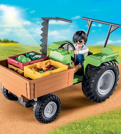 Playmobil Country - Traktor m. Trailer - 71249 - 42 Dele Playmobil Country - Traktor m. Trailer - 71249 - 42 Dele