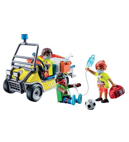 Playmobil City Life - Rednings Bil - 71204 - 42 Dele