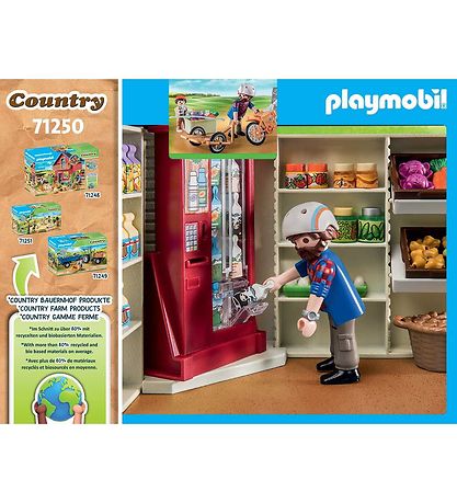 Playmobil Country - Farm Shop - 71250 - 83 Dele Playmobil Country - Farm Shop - 71250 - 83 Dele