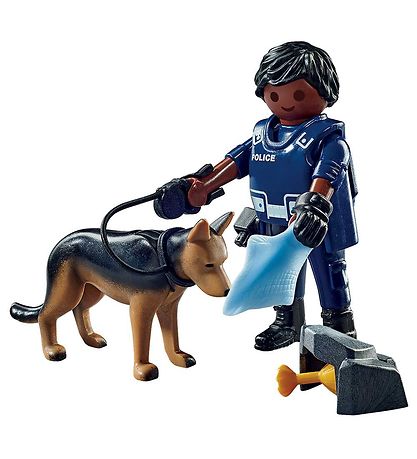 - Policier av. Chien Playmobil SpecialPlus - 71162 - 10 Parties - Policier av. Chien Playmobil SpecialPlus - 71162 - 10 Parties