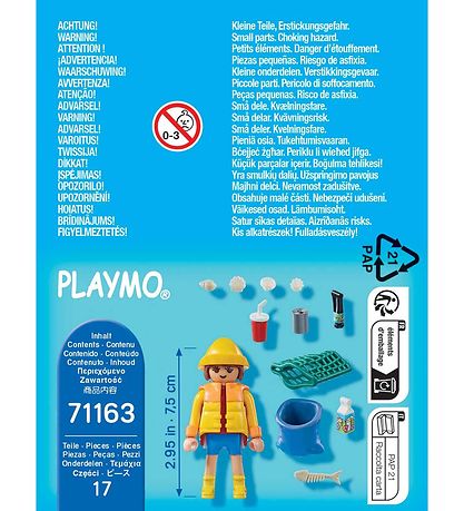 Playmobil SpecialPlus - Umweltaktivist - 71163 - 17 Teile Playmobil SpecialPlus - Umweltaktivist - 71163 - 17 Teile
