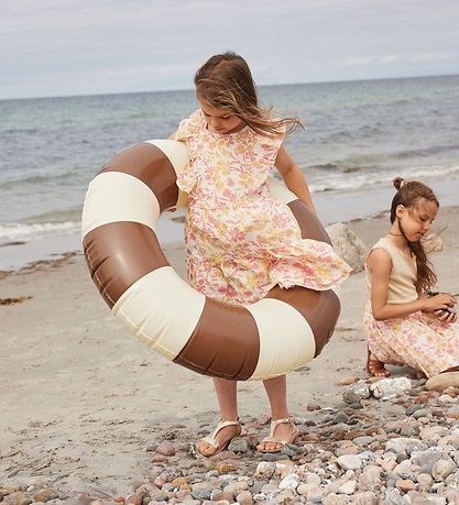 Noa Noa miniature Kjole - Mini Girl EmiliNNM - Print Offwhite/Ro Noa Noa miniature Kjole - Mini Girl EmiliNNM - Print Offwhite/Ro