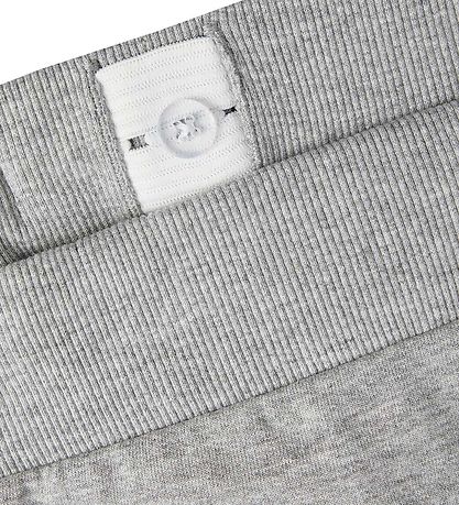 Name It Sweat Shorts - Noos - NkmVermo - 2-Pack - Grey Melange