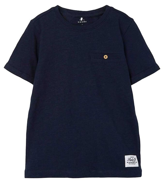 Name It T-shirt Dark Sapphire - Str.    7-8y 122/128cm