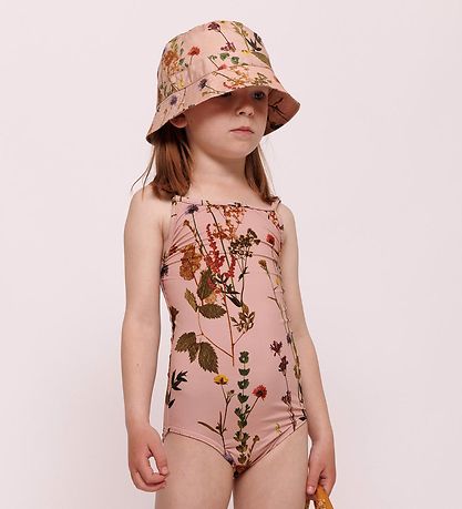 Christina Rohde Bucket Hat - Rosa m. Blommor Christina Rohde Bucket Hat - Rosa m. Blommor