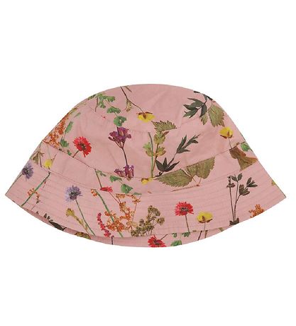 Christina Rohde Bucket Hat - Rosa m. Blommor Christina Rohde Bucket Hat - Rosa m. Blommor