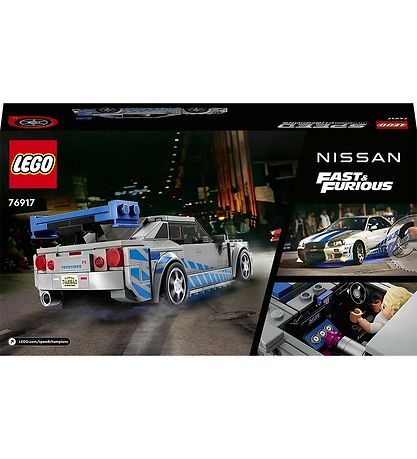 LEGO® Speed Mestarit - 2 Fast 2 Furious Nissan... 76917 - 319 D LEGO® Speed Mestarit - 2 Fast 2 Furious Nissan... 76917 - 319 D