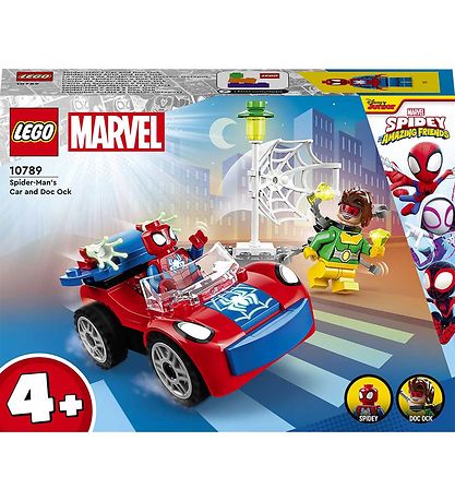 LEGO® Marvel Spider-Man - Spider-Mans Bil Og... 10789 - 48 Dele LEGO® Marvel Spider-Man - Spider-Mans Bil Og... 10789 - 48 Dele