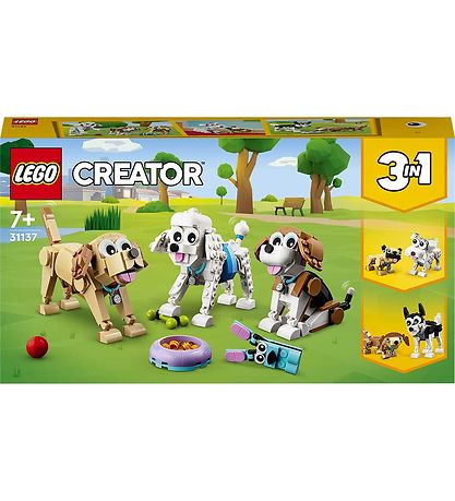 LEGO® Creator - Bedårende hunde 31137 3-i-1 - 475 Dele