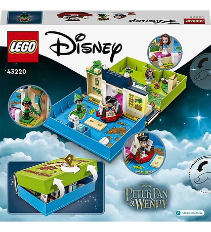 LEGO® Disney - Peter Pan & Wendy - Märchenbuch-Abenteuer 43220 -