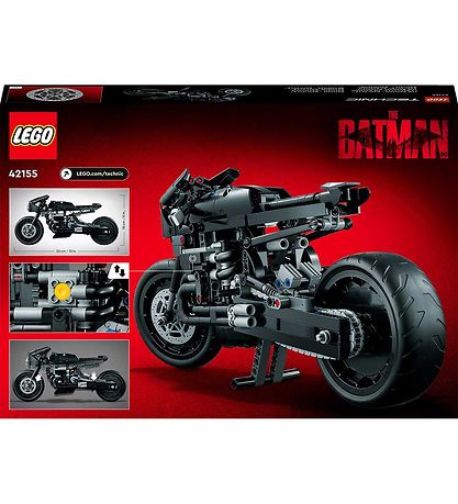 LEGO® Technic - THE BATMAN - BATCYCLE 42155 - 641 Dele LEGO® Technic - THE BATMAN - BATCYCLE 42155 - 641 Dele